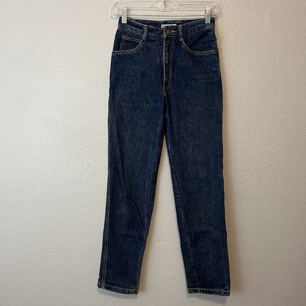 Vintage Guess Blue Jeans Georges Marciano Medium Wash USA made Size 0 Read Descr